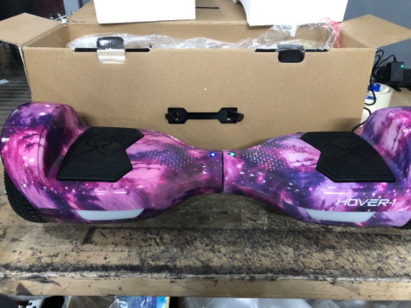 Photo 3 of PARTS ONLY**** Hover-1 Helix Electric Hoverboard | 7MPH Top Speed, 4 Mile Range, 6HR Full-Charge, Built-in Bluetooth Speaker, Rider Modes: Beginner to Expert Hoverboard Galaxy