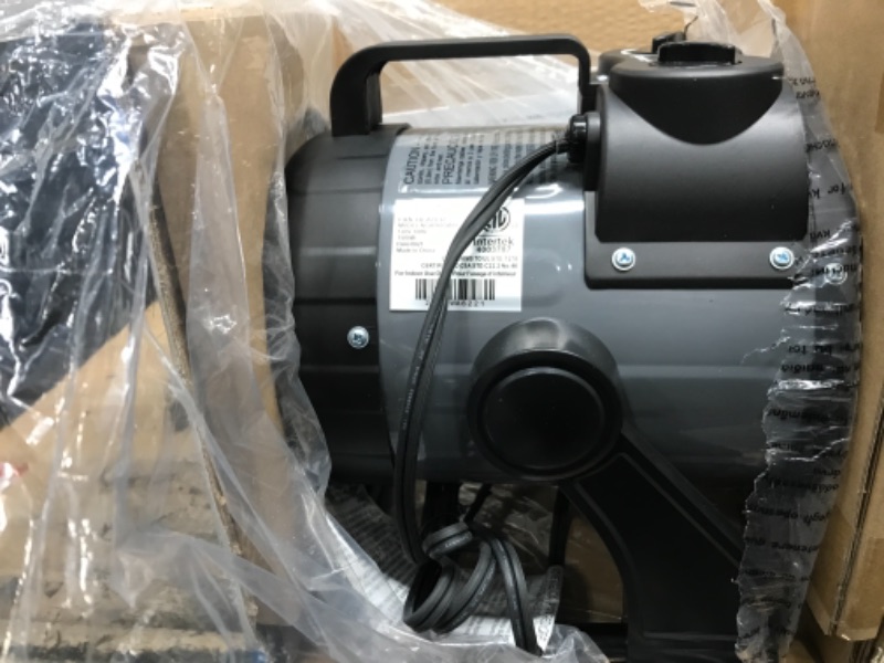Photo 1 of NewAir NGH160GA00, 120V Electric Portable Garage Heater, Heats Up to 160 Square Feet, Garge, Black and Gray