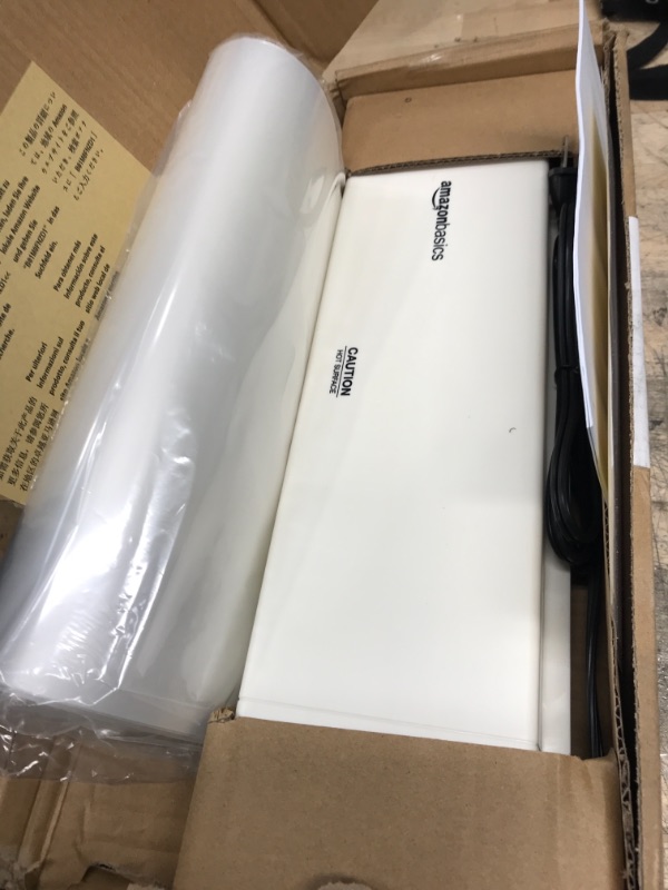 Photo 2 of Amazon Basics 12-Inch Thermal Laminator Machine 12-Inch Laminator