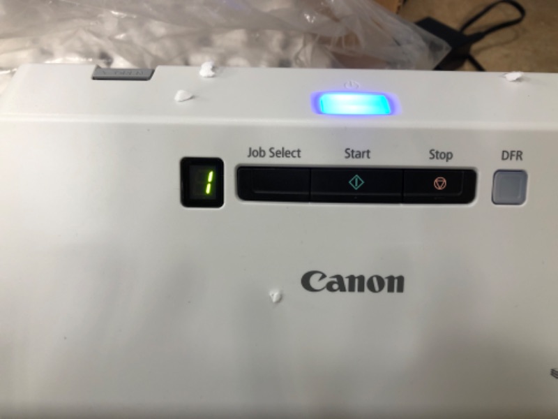 Photo 3 of *** USED *** **** TESTED POWERED ON ****Canon imageFORMULA R40 Office Document Scanner For PC and Mac, Color Duplex Scanning, Easy Setup For Office Or Home Use, Includes Scanning Software
