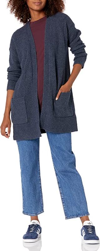 Photo 1 of Goodthreads Women's Oversized Boucle Shaker Stitch Cardigan Sweater
SIZE : XXL 