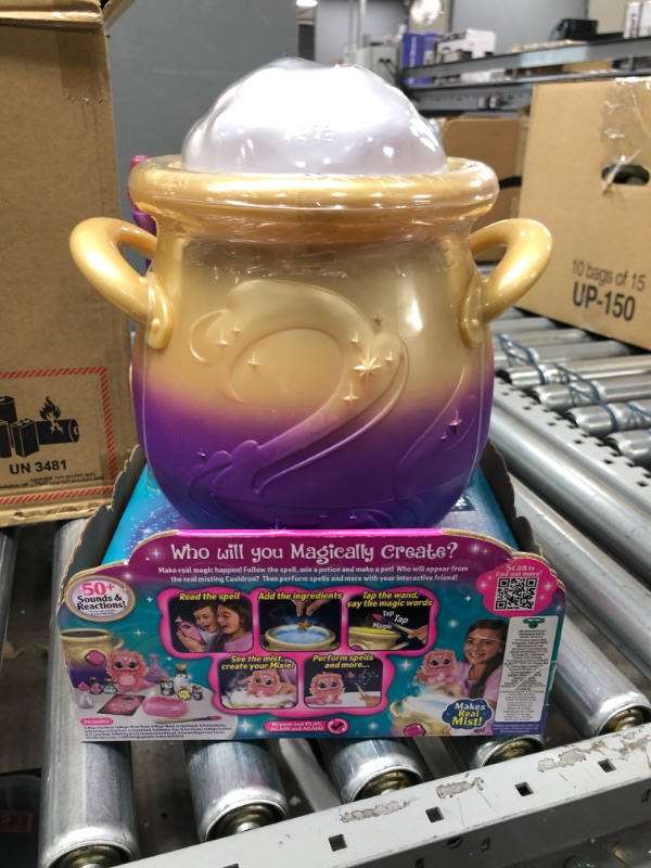 Photo 1 of Magic Mixies Magical Misting Cauldron Interactive Pink Plush Toy