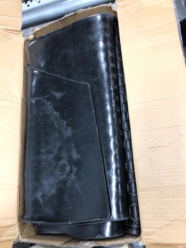 Photo 1 of Megiteller Car Floor Mats Custom Fit for Chevrolet Chevy Equinox 2018 2019 2020 2021 2022 2023 Odorless Washable Heavy Duty Rubber (All Weather) Floor Liners Front and Rear Row Set Black Black Floor mats