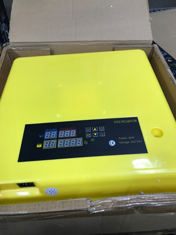 Photo 3 of **PARTS ONLY**
YAWEDA 112 Egg Incubator Large Capacity Intelligent Incubator with Water Bottle Turn Chicken Duck Quail Bird Eggs Automatically Incubator (Types : Dual Power Supply)