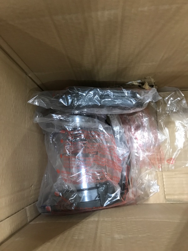 Photo 3 of Ninja AMZ493BRN Compact Kitchen System, 1200W, 3 Functions for Smoothies, Dough & Frozen Drinks with Auto-IQ, 72-oz.* Blender Pitcher, 40-oz. Processor Bowl & 18-oz. Single-Serve Cup, Grey