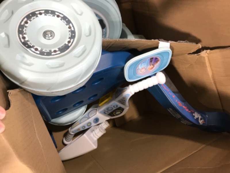 Photo 2 of Disney Frozen Frozen 2 Fly Wheels 15" Cruiser Ride-On with 3 Position Adjustable Seat, Ages 3-7 Blue