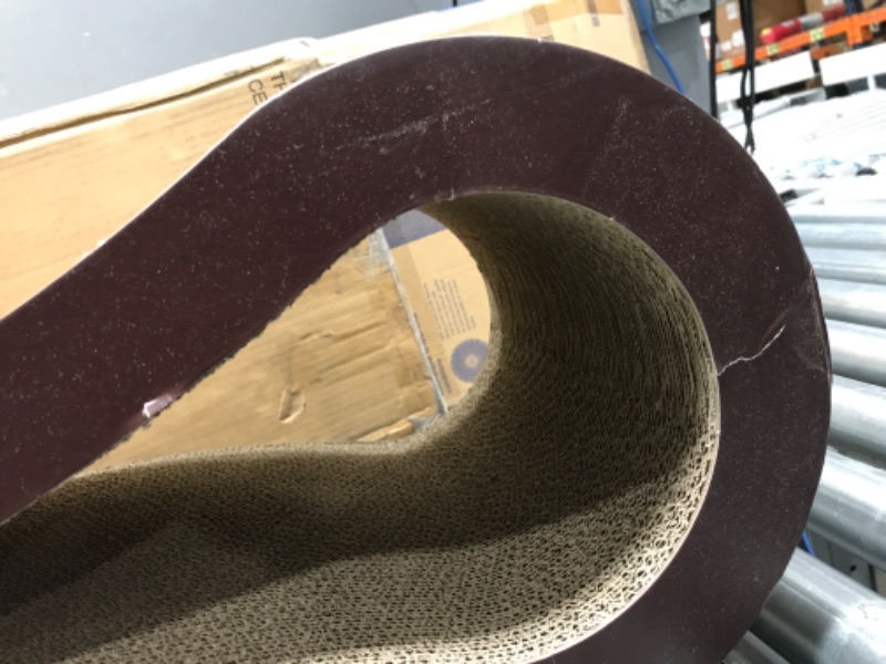 Photo 3 of *Used-Minor Damage-See Photos* FluffyDream Cat Scratcher Cardboard, Scratching Pad House Bed Furniture Protector, Infinity Shape, Curved