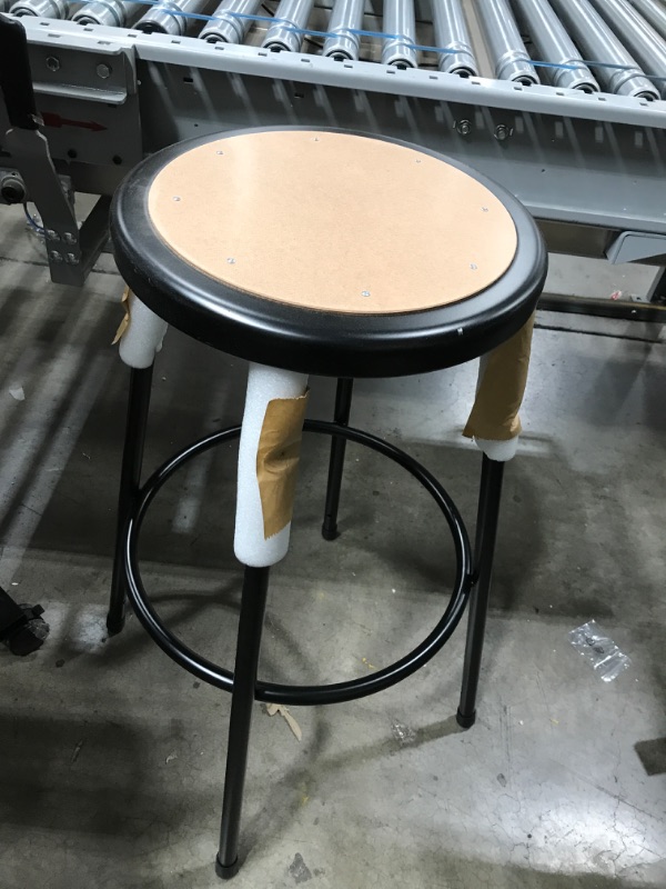 Photo 1 of *Factory Packaging* (2 Pack) OEF Furnishings Black Shop Stool, 30", No Assembly Required Black 30"