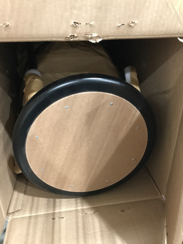 Photo 1 of *Factory Packaging* (2 Pack) OEF Furnishings Black Shop Stool, 30", No Assembly Required Black 30"