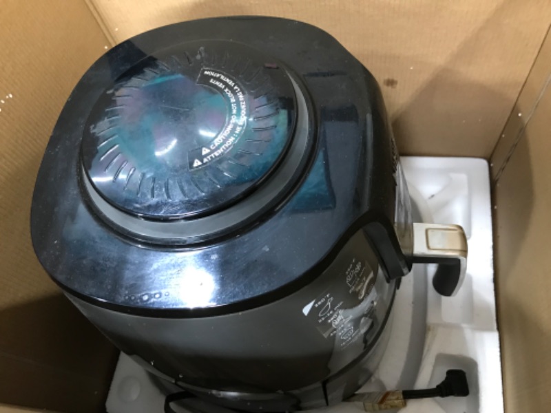 Photo 4 of ***PARTS ONLY*** Ninja AF101 Air Fryer that Crisps, Roasts, Reheats, & Dehydrates, for Quick, Easy Meals, 4 Quart Capacity, & High Gloss Finish, Black/Grey