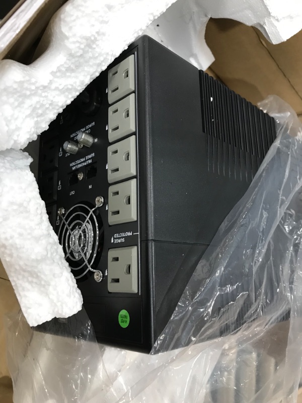 Photo 1 of OmniSmart LCD 120V 50/60Hz 1500VA 810W Line-Interactive UPS, Tower, LCD display, USB port, Energy Star V2.0