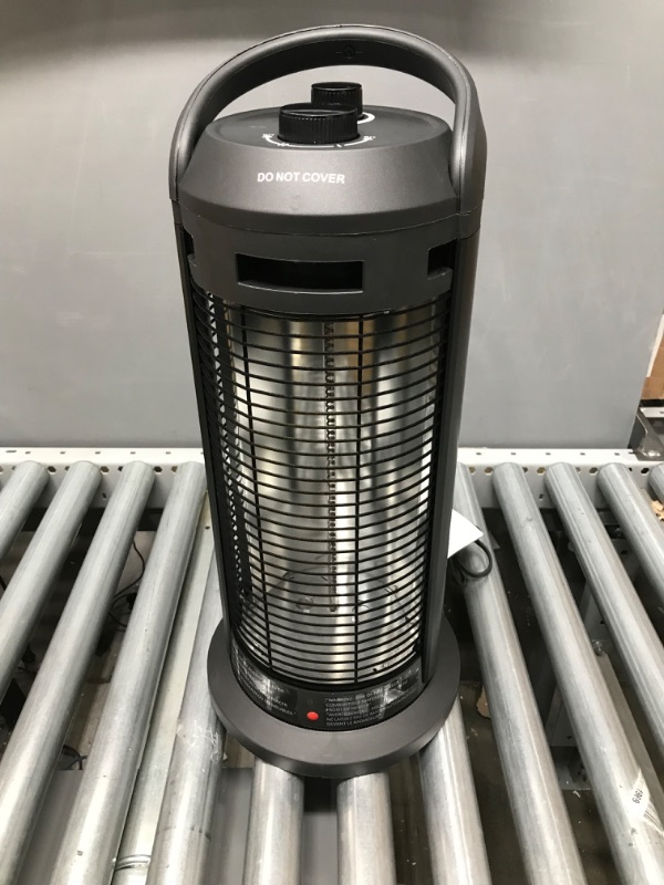 Photo 4 of 2-In-1 Space Radiant Heater - 120° Oscillation Infrared Heater for Indoor, 1500W Electric Heater, 4 Heating Modes, Garage Heater with Dual-Protection, Quiet Fast Heating Patio Heater Medium