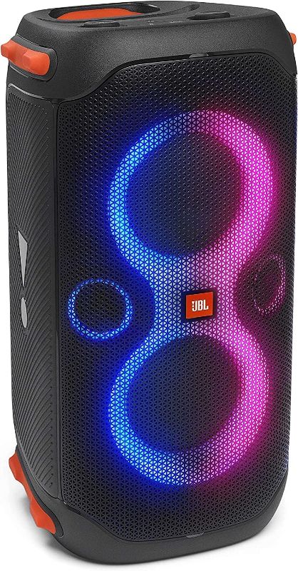 Photo 1 of JBL - PartyBox 100 Portable Bluetooth Speaker - Black