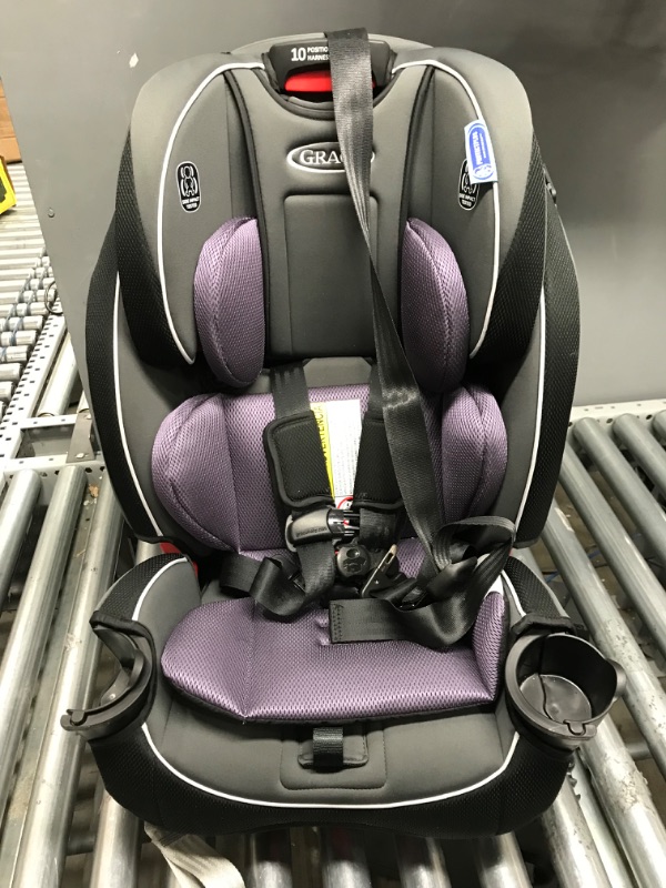 Photo 2 of Graco SlimFit 3 in 1 Car Seat, Slim & Comfy Design Saves Space in Your Back Seat, Annabelle, 1 Count (Pack of 1)
