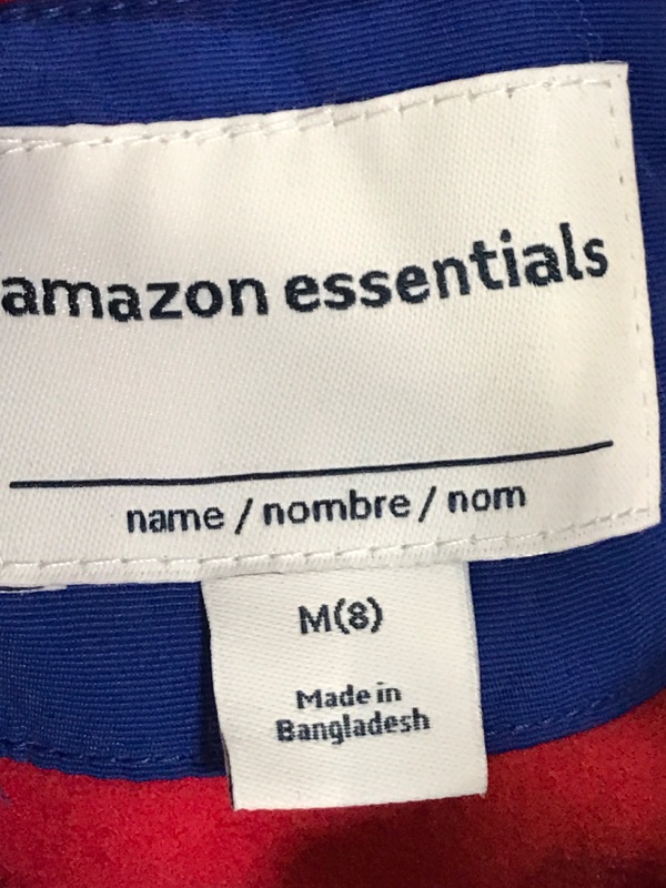 Photo 1 of Amazon Essentials Boys and Toddlers' Water-Resistant Snow Bib Medium Blue