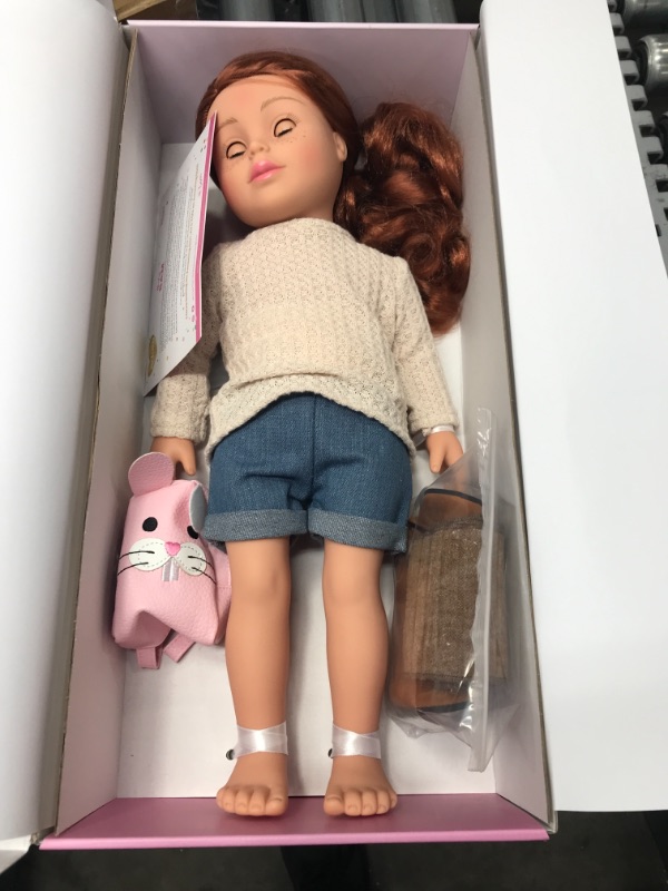 Photo 2 of Adora 18-inch Doll, Amazing Girls Sweater Weather Sam 