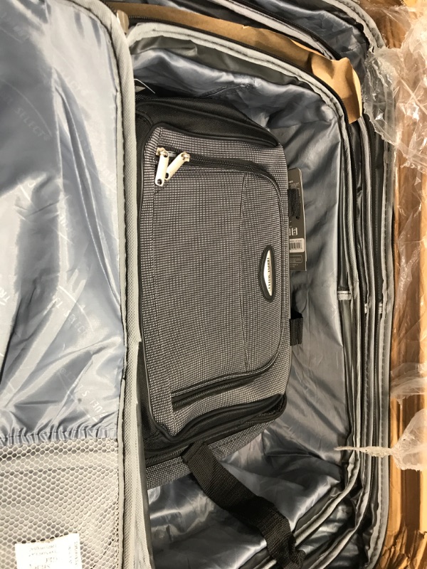 Photo 5 of Travel Select Amsterdam Expandable Rolling Upright Luggage, Gray, 8-Piece Set 8-Piece Set (15/21/25/29/Packing Cubes) Gray