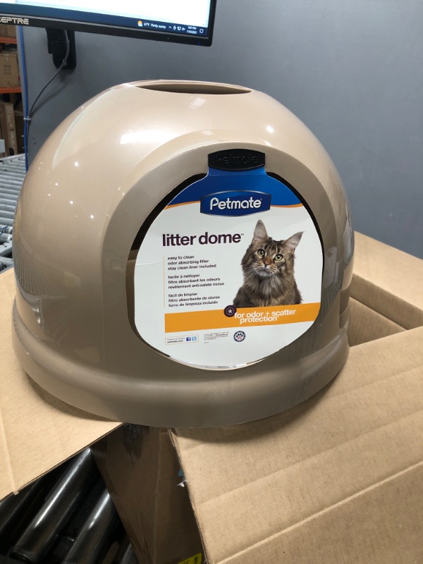 Photo 2 of ***INCOMPLETE*** Petmate Booda Dome Litter Pan Covered Cat Litter Box 3 Colors