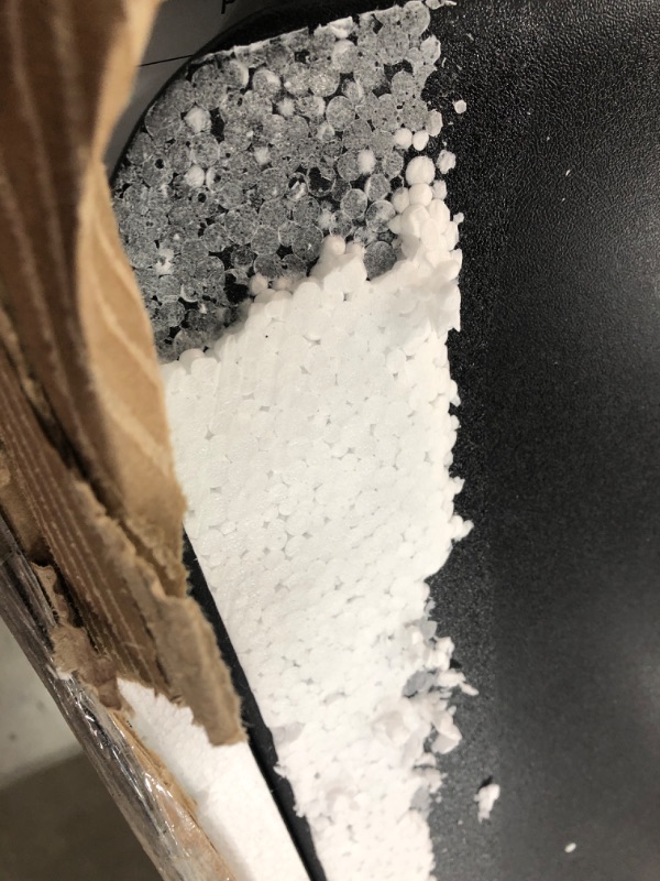 Photo 1 of VECELO 34'' Portable Square Folding Card Table with Collapsible Legs & Vinyl Upholstery, Metal, Black