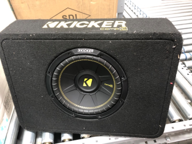 Photo 2 of Kicker TCWC10 CompC 10" Truck Sub Box Enclosure 2 Ohm 44TCWC102 Refurbished