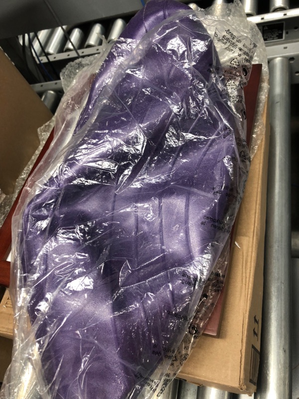 Photo 3 of Gaiam Classic Balance Ball Chair – Exercise Stability Yoga Ball Premium Ergonomic Chair for Home and Office Desk with Air Pump, Exercise Guide and Satisfaction Guarantee Purple