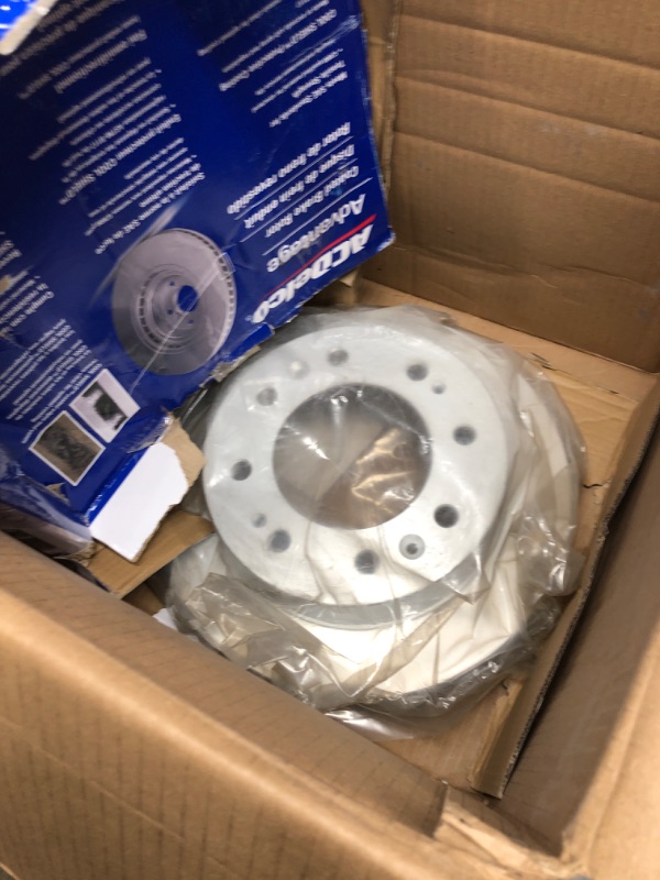 Photo 2 of ACDelco Advantage 18A2804AC Coated Front Disc Brake Rotor
