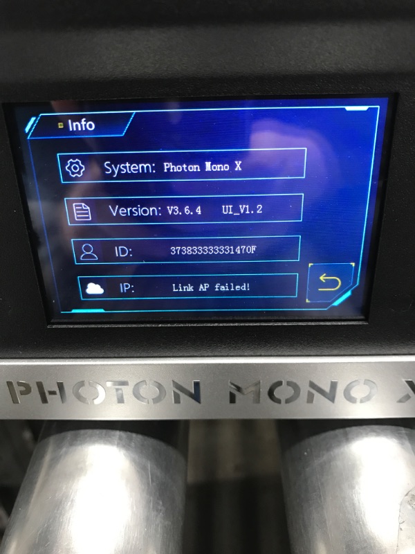 Photo 1 of ANYCUBIC Photon Mono X 3D Printer, UV LCD Resin Printer with 8.9" 4K Monochrome Screen, WiFi Control and Fast Printing, Printing Size 192mmx120mmx245mm / 7.55inx4.72inx9.84in (Tested)
