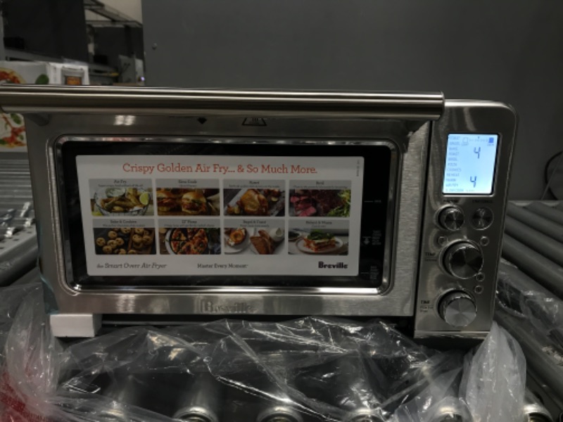 Photo 2 of (Tested) Breville Smart Oven Air Fryer Toaster Oven, Brushed Stainless Steel, BOV860BSS