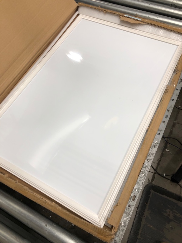 Photo 2 of U Brands Magnetic Dry Erase Board, 20 x 30 Inches, White Wood Frame (2071U00-01) 20'' x 30''