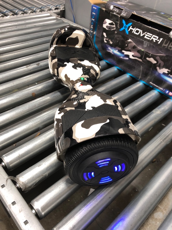 Photo 3 of Hover-1 Helix Electric Hoverboard | 7MPH Top Speed, 4 Mile Range, 6HR Full-Charge, Built-in Bluetooth Speaker, Rider Modes: Beginner to Expert
