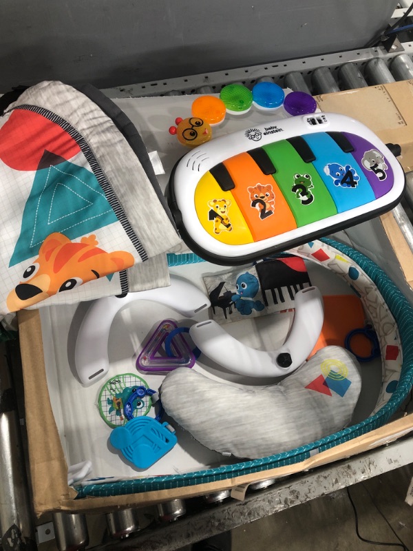 Photo 2 of Baby Einstein 4-in-1 Kickin' Tunes Music and Language Play Gym and Piano Tummy Time Activity Mat