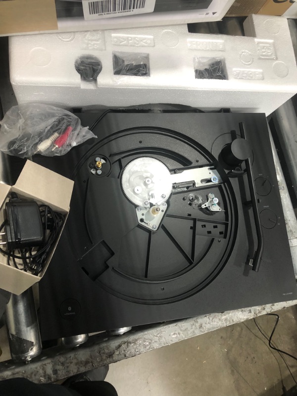 Photo 2 of Sony PS-LX310BT Belt Drive Turntable: Fully Automatic Wireless Vinyl Record Player with Bluetooth and USB Output Black - turntable