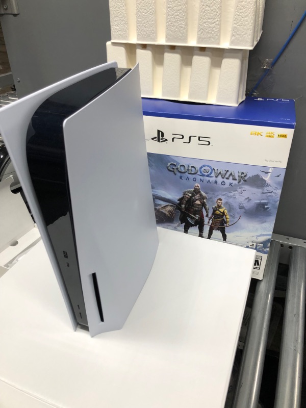 Photo 7 of *incomplete* PlayStation PS5 Console – God of War Ragnarök Bundle