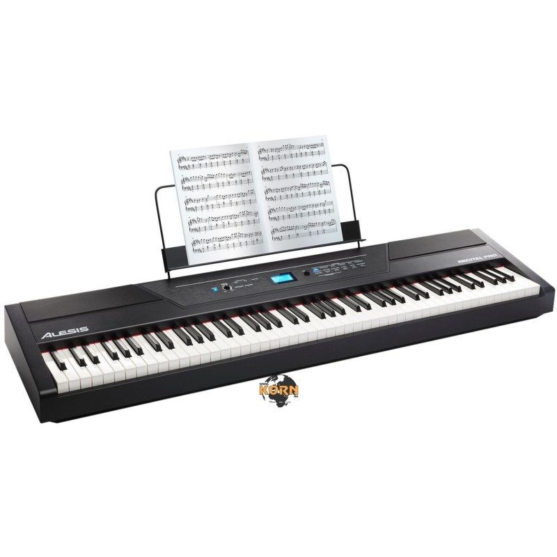 Photo 1 of Alesis Recital Pro 88-Key Digital Piano with Hammer-Action Keys

