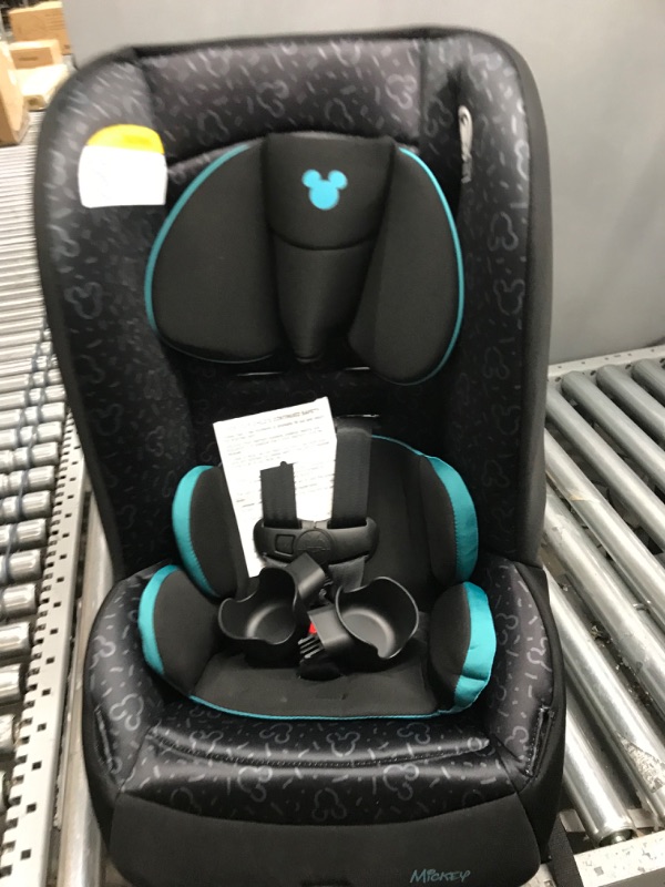 Photo 3 of Disney Baby Jive 2 in 1 Convertible Car Seat,Rear-Facing 5-40 pounds and Forward-Facing 22-65 pounds, Mickey TealQQ