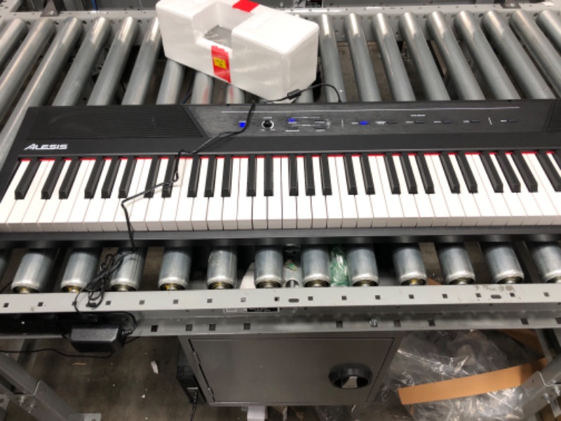 Photo 2 of Alesis Recital – 88 Key Digital Piano Keyboard with Semi Weighted Keys, 2x20W Speakers, 5 Voices, Split, Layer and Lesson Mode, FX and Piano Lessons Recital Piano Only