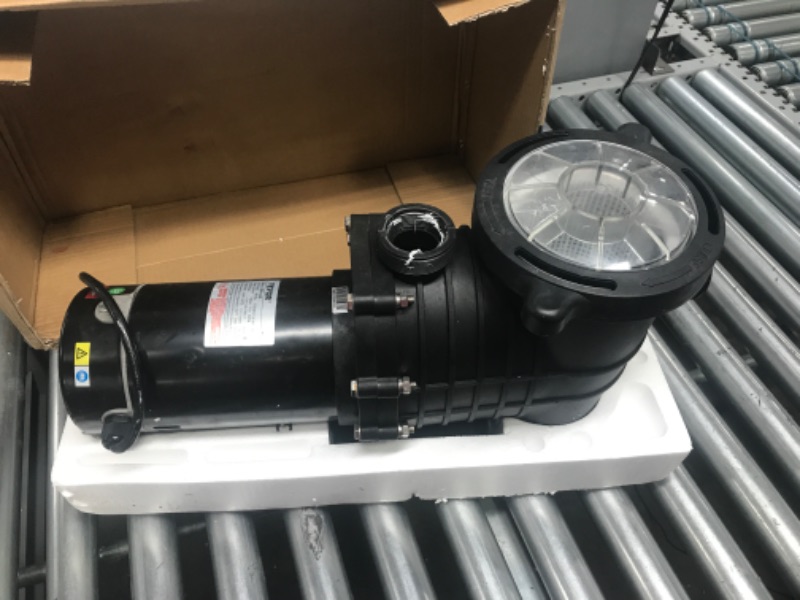 Photo 2 of **PARTS ONLY**
Seeutek 1.5 HP Pool Pump Above Ground and Inground,5400 GPH Powerful Self Primming Swimming Pool Pumps with Strainer Filter Basket,Upgraded 110V/220V Dual Voltage,1100W 60HZ Silent Operation. 1.5HP Pumps