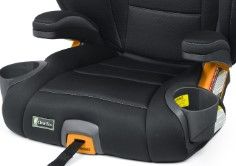 Photo 3 of Chicco KidFit ClearTex Plus 2-in-1 Belt-Positioning Booster Car Seat, Backless and High Back Booster Seat, for Children Aged 4 Years and up and 40-100 lbs. | Obsidian/Black KidFit Plus with ClearTex® No Chemicals Obsidian