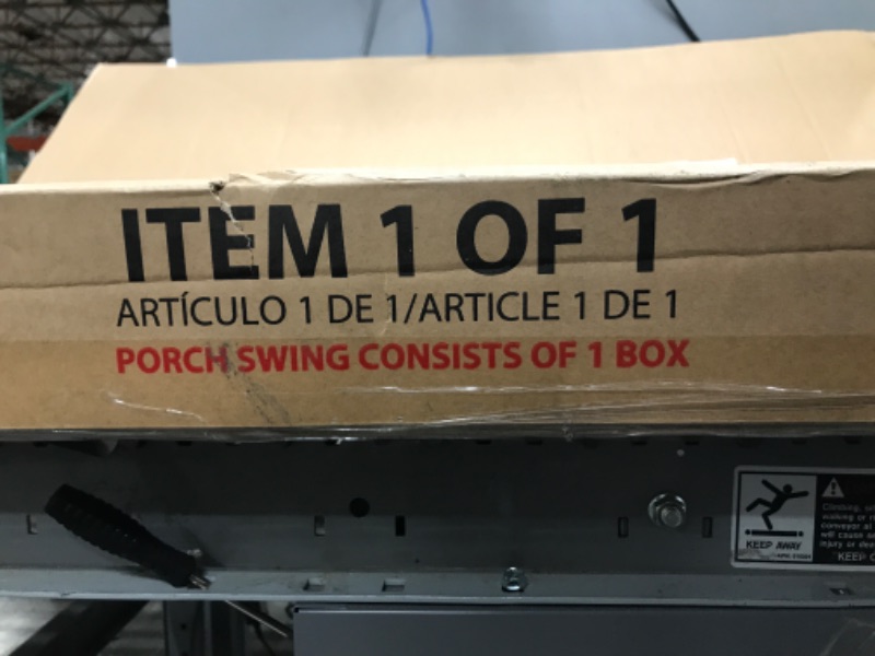 Photo 5 of ***BRAND NEW***ALL PARTS INCLUDED***
Backyard Discovery All Cedar Farmhouse Outdoor Porch Swing with Chain, Durable Acacia Wood, Water Resistant, Porch, Patio, Two Person Seating, 600 Lb Weight Capacity