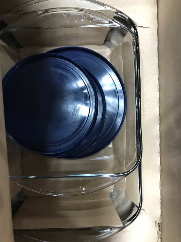 Photo 3 of 
Anchor Hocking Bake and Store Glass Set (16 piece, navy BPA-free lids, tempered tough, dishwasher safe)