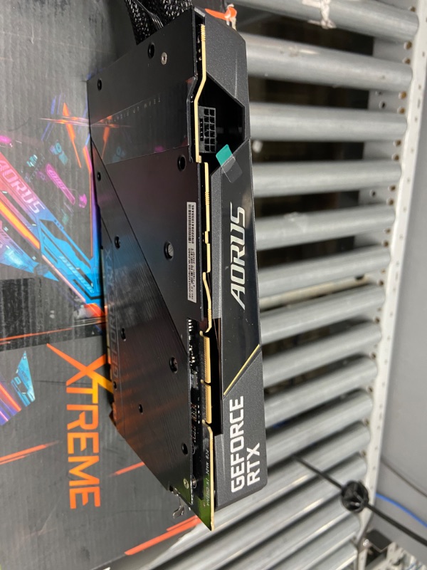 Photo 7 of Gigabyte AORUS GeForce RTX 3090 Xtreme 24G Graphics Card, Max Covered Cooling, 24GB 384-bit GDDR6X, GV-N3090AORUS X-24GD Video Card
