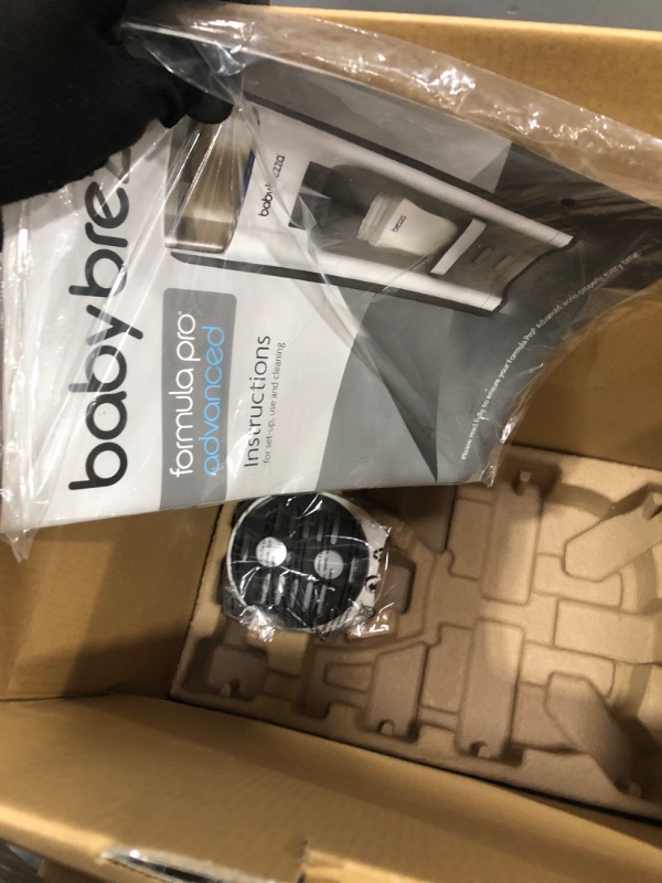 Photo 3 of New and Improved Baby Brezza Formula Pro Advanced Formula Dispenser Machine - Automatically Mix a Warm Formula Bottle Instantly - Easily Make Bottle with Automatic Powder Blending