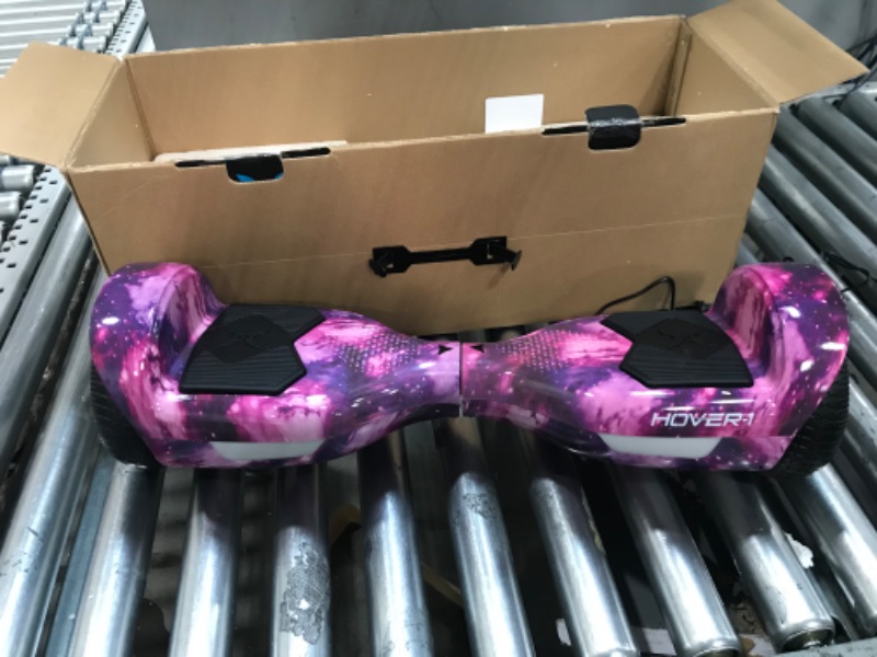 Photo 2 of *SEE NOTE* Hover-1 Helix Electric Hoverboard | 7MPH Top Speed, 4 Mile Range, 6HR Full-Charge, Built-in Bluetooth Speaker, Rider Modes: Beginner to Expert Hoverboard Galaxy