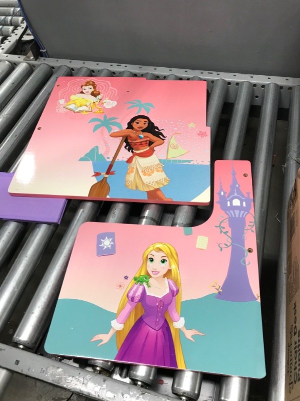 Photo 1 of *damage* Delta Children Chair Desk with Storage Bin, Disney Princess Chair Desk Disney Princess