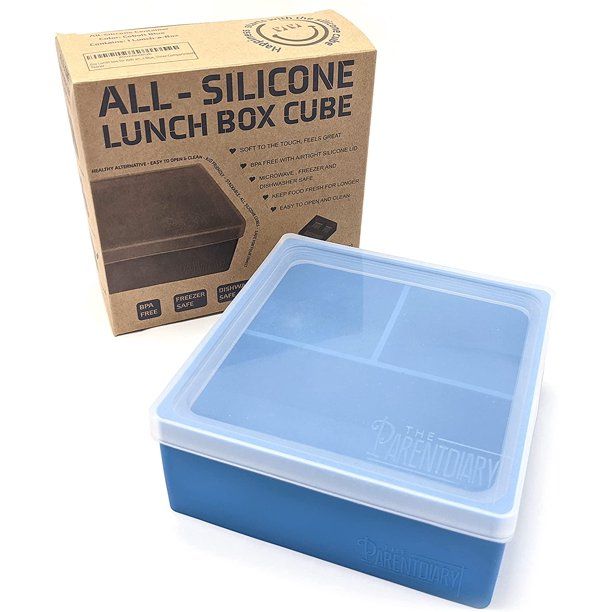 Photo 1 of All Silicone Lunch Box cubes Food Storage Containers
