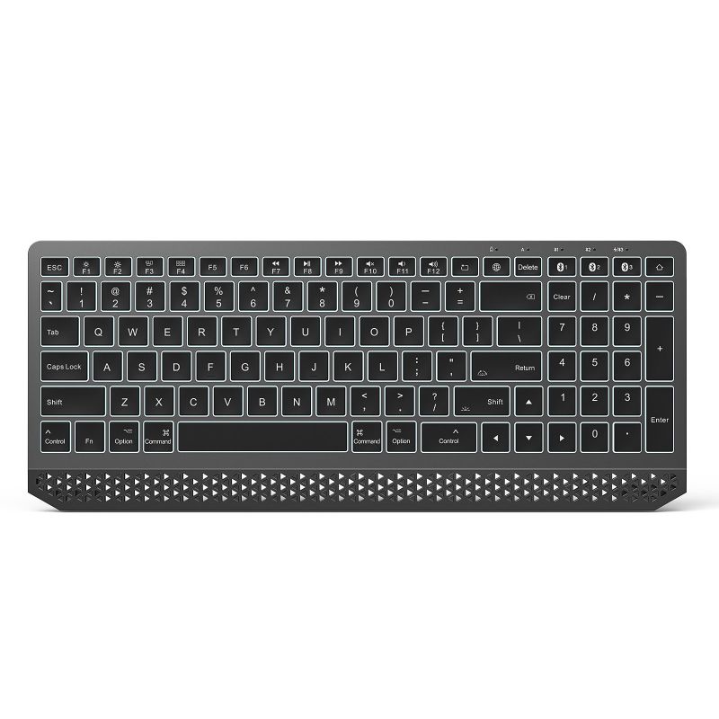 Photo 1 of Jelly Comb Backlit Bluetooth Keyboard for Mac, Multi-Device Illuminated Wireless Keyboard with Numeric Keypad USB-C Rechargeable for Mac, iMac, MacBook Pro/Air, iOS, iPhone, iPad and More
PINK