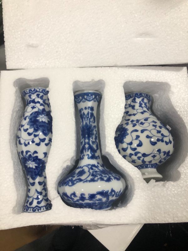 Photo 1 of 3 PC MINI VASE SET