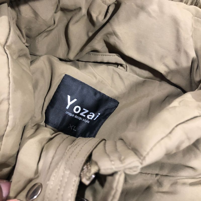 Photo 3 of Yozai Men's Winter Jacket Military Warm Fleece Coat with Detachable Hooded Outwear
SIZE XL