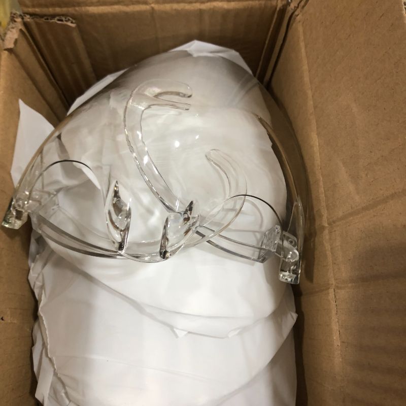 Photo 1 of ADULTS CLEAR FACE SHEILD 
PACK OF 10