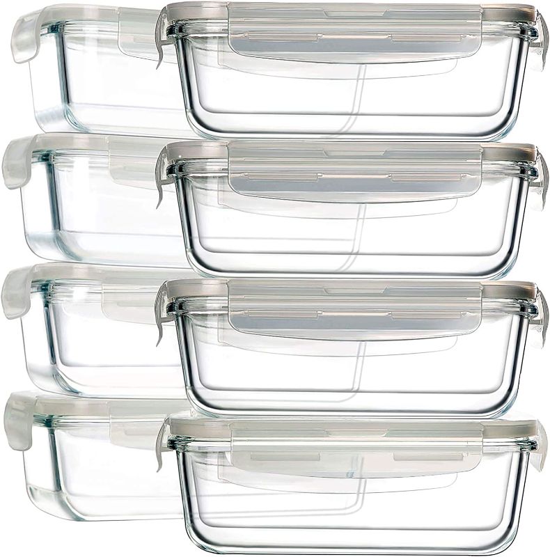 Photo 1 of Bayco Glass Food Storage Containers with Lids